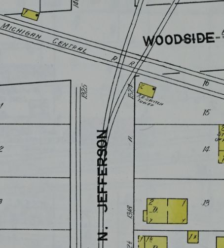 Woodside Tower Map